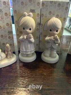 PRECIOUS MOMENTS WEDDING SET LOT 7 Pc