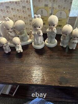 PRECIOUS MOMENTS WEDDING SET LOT 7 Pc