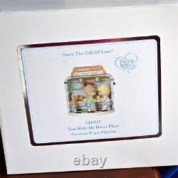 PRECIOUS MOMENTS YOU MAKE MY HEART FLOAT Sam's Diner HUGE Limited 306 of 3000