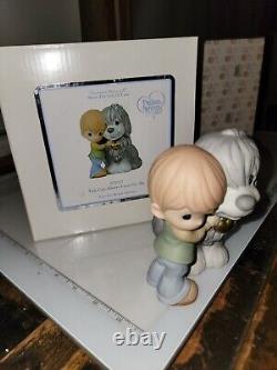 PRECIOUS MOMENTS You Can Always Lean On Me Mint withBox #113017 RARE