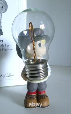 PRECIOUS MOMENTS You Light Up My Life #163003 BRAND NEW & VERY RARE