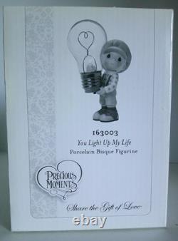 PRECIOUS MOMENTS You Light Up My Life #163003 BRAND NEW & VERY RARE