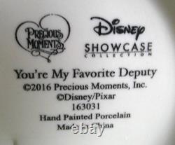 PRECIOUS MOMENTS You're My Favorite Deputy #163031 2016 BRAND NEW -RARE