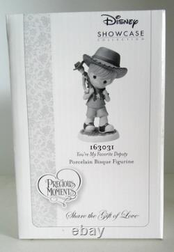 PRECIOUS MOMENTS You're My Favorite Deputy #163031 2016 BRAND NEW -RARE