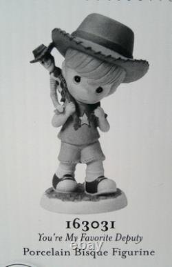 PRECIOUS MOMENTS You're My Favorite Deputy #163031 2016 BRAND NEW -RARE