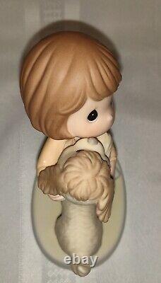 PRECIOUS MOMENTS Your Warm Greeting Is Pure Joy CC90003 Dog Puppy NO BOX 2009