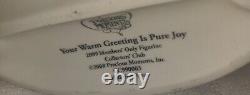 PRECIOUS MOMENTS Your Warm Greeting Is Pure Joy CC90003 Dog Puppy NO BOX 2009