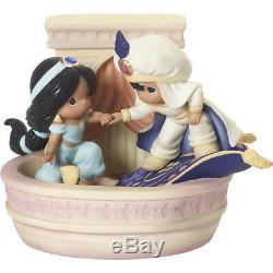 PRECIOUS MOMENT Disney ALADDIN and JASMINE A Magical World Awaits You LTD 3500