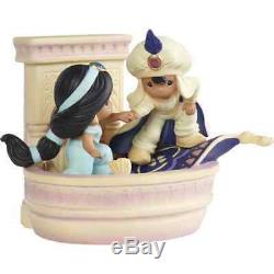 PRECIOUS MOMENT Disney ALADDIN and JASMINE A Magical World Awaits You LTD 3500