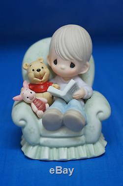 Pooh Everything's Better with Friend Disney Precious Moments 2005 Figurine First