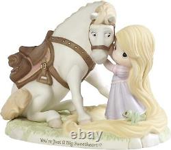 Porcelain Figurine Precious Moments Rapunzel and Maximus192013 Disney Showcase