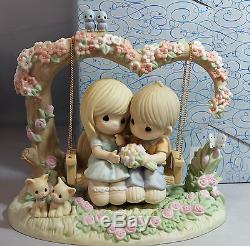 Precious Moment Figurine, 730031 Celebrating The Gift Of Life Now And Forever