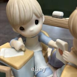 Precious Moment LOVE IS THE MOST IMPORTANT LESSON 151055 Sam Butcher Chalkboard