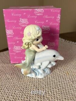 Precious Moment. Mermaids. Sea Of Friendship Series. Set Of (3). VERY RARE