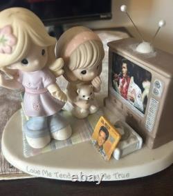 Precious Moment figurine. Elvis Presley Collectible Love Me Tender. Rare