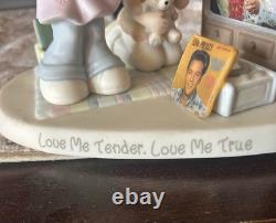 Precious Moment figurine. Elvis Presley Collectible Love Me Tender. Rare