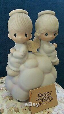 Precious MomentsBUT LOVE GOES ON FOREVER DEALERS Collector Center rarest #7350