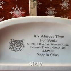 Precious MomentsSIGNED 532932 It's Almost Time For Santa No Box 2001