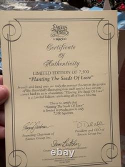 Precious Moments 101548 Planting The Seeds Of Love 1322/7500 Signed