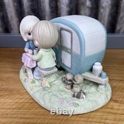 Precious Moments #104048 I'm A Happy Camper When I'm With You Figurine Withbox