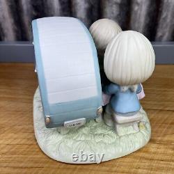 Precious Moments #104048 I'm A Happy Camper When I'm With You Figurine Withbox