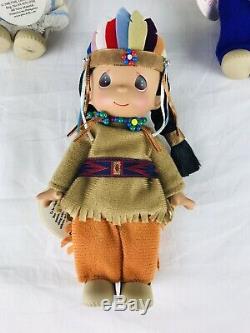 Precious Moments 7" Indian Doll Ten Little Indians Indian #6