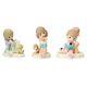 Precious Moments 11-13 Bundle Of Growing In Grace Brunette Set Of 3 Ages