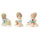 Precious Moments 11-13 Bundle Of Growing In Grace Brunette Set Of 3 Ages 11