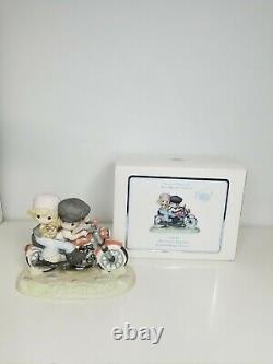 Precious Moments 123025 Our love is a Journey Porcelain Bisque Figurine Love NOS