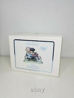 Precious Moments 123025 Our love is a Journey Porcelain Bisque Figurine Love NOS