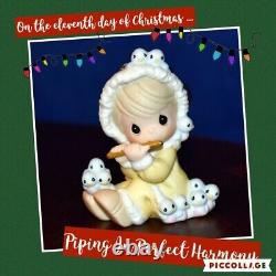 Precious Moments 12 Days of Christmas Ornaments Complete Set WITH BOXES