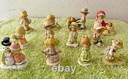 Precious Moments 12 Throughout the year 2008 Bradford Exchange Figurines Num