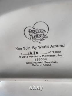 Precious Moments 133039. You Spin My World Around