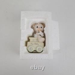 Precious Moments 14pc Birthday Train Set Baby Thru Age 12 + Clown + Baby Read