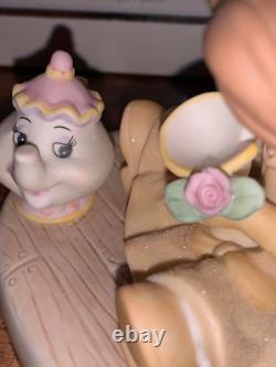 Precious Moments #159019 You Are So Tea-Lightful Belle Mrs. Potts Beauty Beast