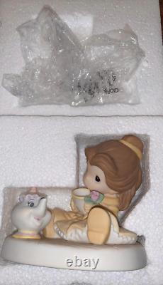 Precious Moments #159019 You Are So Tea-Lightful Belle Mrs. Potts Beauty Beast