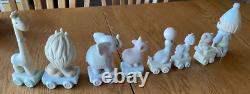 Precious Moments 15pc Birthday Train Set Baby Thru Age 13 (0-13) + Clown Leader