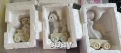 Precious Moments 17pc Birthday Train Set Baby 16 L@@K Original Boxes