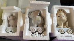 Precious Moments 17pc Birthday Train Set Baby 16 L@@K Original Boxes