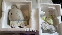 Precious Moments 17pc Birthday Train Set Baby 16 L@@K Original Boxes
