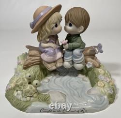Precious Moments 183003 Caught In The Current Of Love Limited Edition Figurine