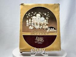 Precious Moments 1982 Come Let Us Adore Him 11pc nativity set E-2395 Vtg w box