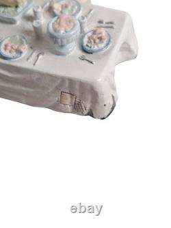 Precious Moments 1991 Miniature Pewter Figurine Set THANKSGIVING DINNER TIME