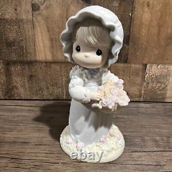 Precious Moments 1994 You Are The Rose Of His Creation 121 Of 2,000 #531243