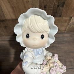 Precious Moments 1994 You Are The Rose Of His Creation 121 Of 2,000 #531243