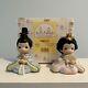 Precious Moments 1998 All Girls Are Beautiful Asian Inspired Porcelain Figurines