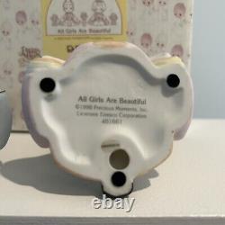Precious Moments 1998 All Girls Are Beautiful Asian Inspired Porcelain Figurines