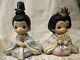 Precious Moments 1998 All Girls Are Beautiful With Black Lacquer Display Board