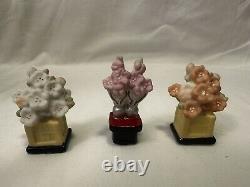 Precious Moments 1998 All Girls Are Beautiful With Black Lacquer Display Board