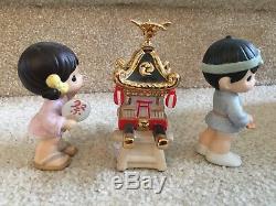 Precious Moments 1999 Everybody Has a Part #731625 Japanese 3 Pieces FREE SHIP
